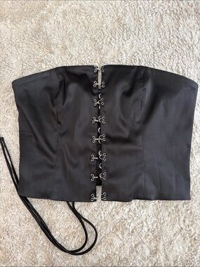 Cry Baby Black Corset Top